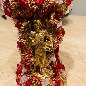 Hand made carved candles